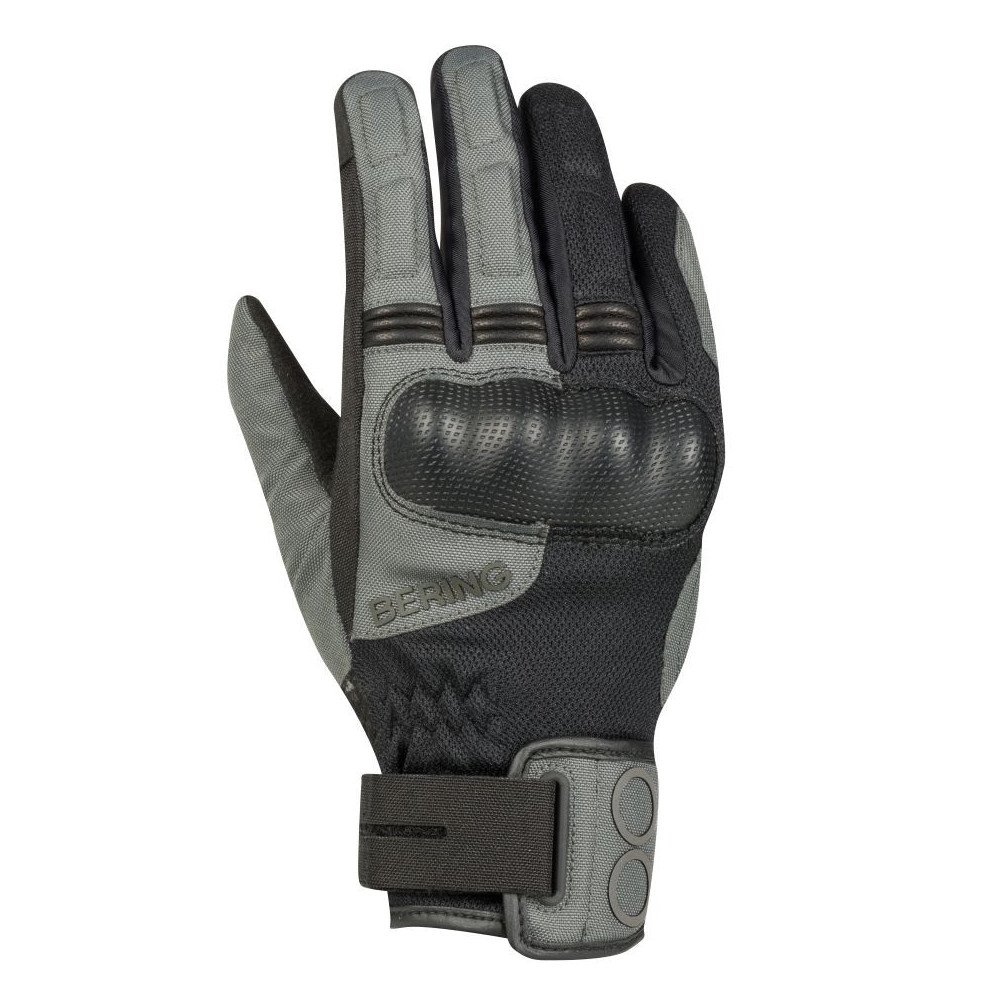 Motorradhandschuhe Damen Bering Lady Profil L Sommer Mesh Fibre Tech CE schwarz/grau Neun