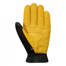 Men’s motorcycle gloves Racer Legacy leather XXL winter Outdry Fiberfill Ergoflex black/yellow New