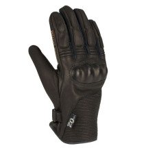 Motorradhandschuhe Mann Segura Swan 2XL Mittelsaison Ziegenleder Membrane wasserdicht CE schwarz Neun