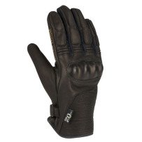 Gants moto homme Segura Swan 2XL mi-saison cuir chèvre membrane étanche CE noir Neufs