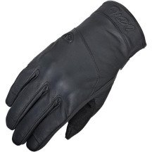 Women’s motorcycle gloves Ixon RS Shield Lady XL mid-season goatskin leather waterproof membrane CE black New