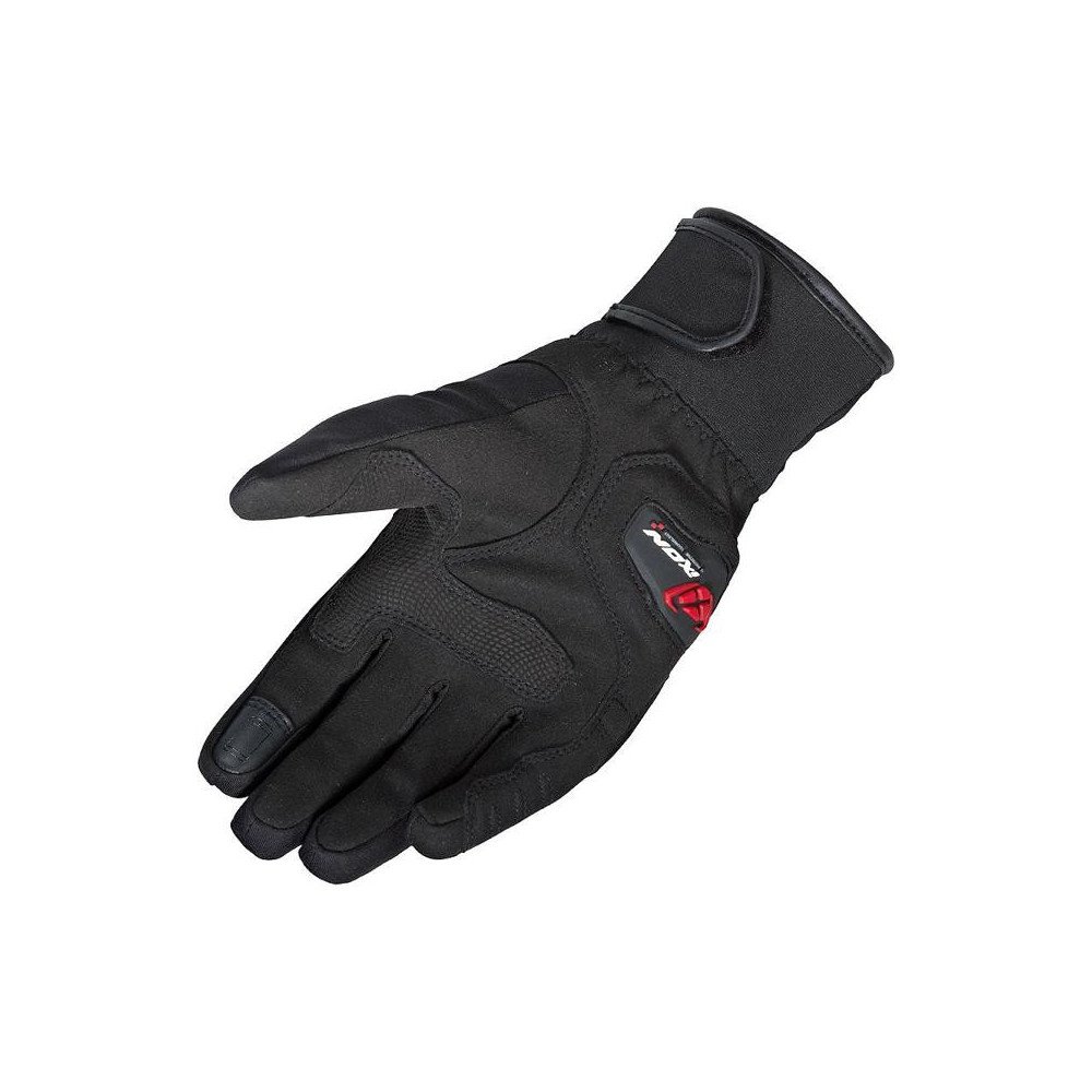 Ixon Pro Russel Lady XL Motorradhandschuhe für Damen, Winter, Chamude-Material, wasserdichte Membran, CE-zertifiziert, schwarz, 