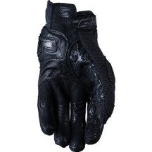 Five Lady Stunt Evo 2 M guantes de moto de cuero de cabra de verano para mujer AirgoProtech ErgoProtech CE negro A estrenar