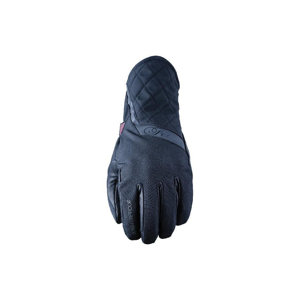 Five Milano Evo Mujer WP M mediados de temporada de cuero de cabra negro 5-DryTech CE guantes de moto de las mujeres Nuevo