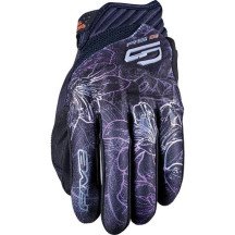 Women’s motorcycle gloves Five RS3 Evo Graphics Woman Boréal M summer Spandex ErgoProtech CE New