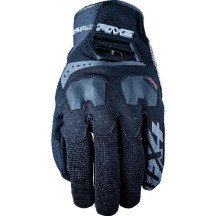 Men’s motorcycle gloves Five TFX4 M mid-season water-repellent fabric Kevlar ErgoProtech CE black New