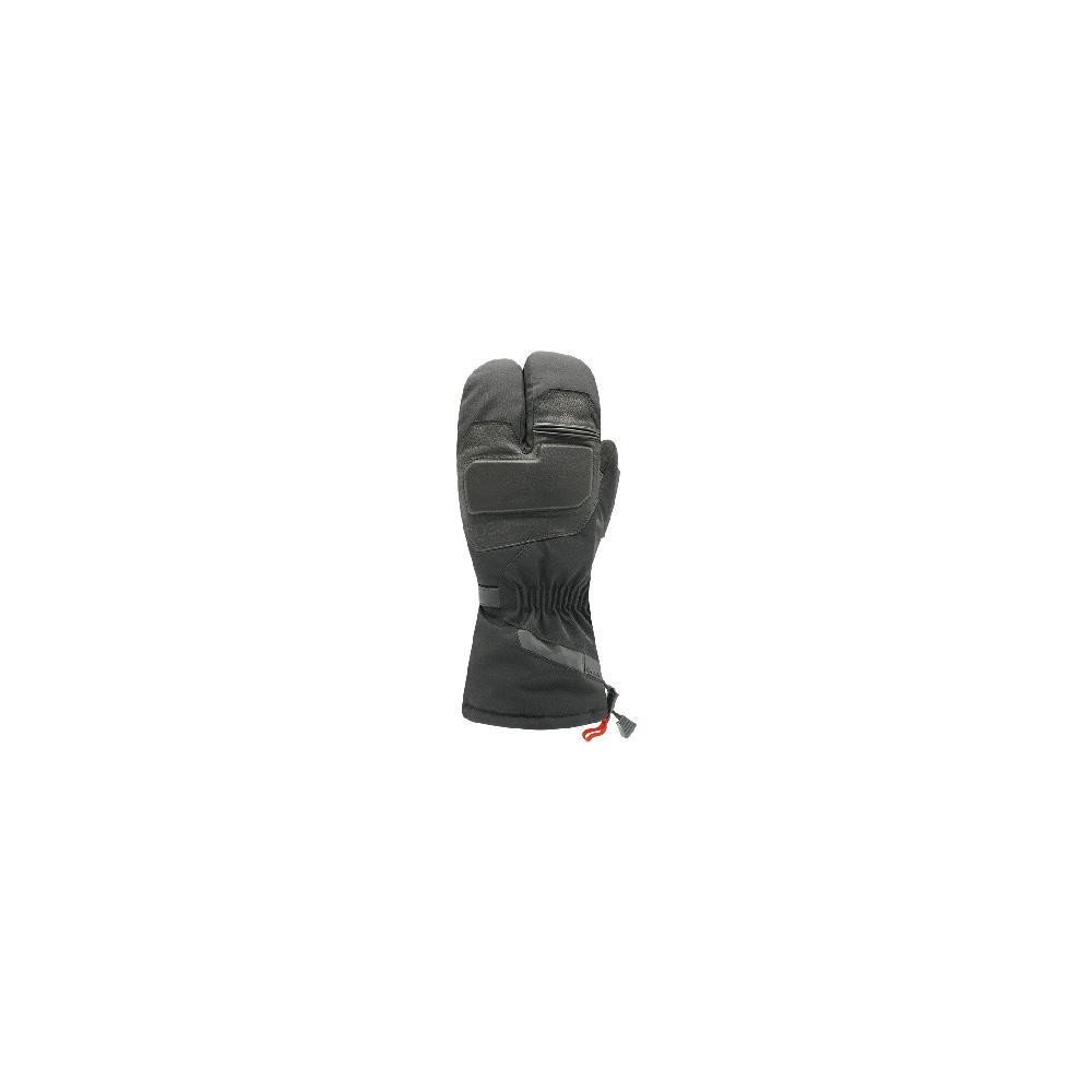 Guantes de moto para hombre Racer Turster S invierno cuero Softshell Polymax D3O Fiberfill CE negro Brand new