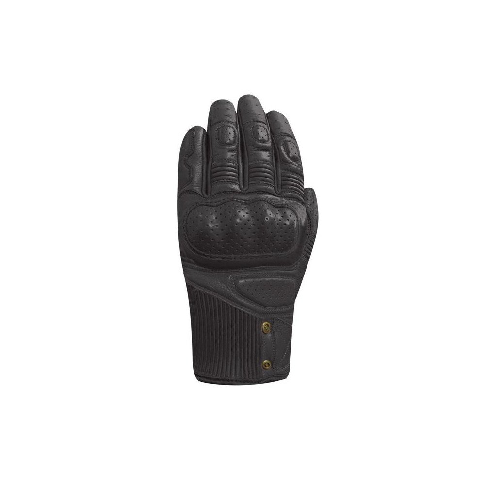 Motorradhandschuhe Herren Racer Dante S Sommer Rindsleder Hard Knuckle CE schwarz Neu