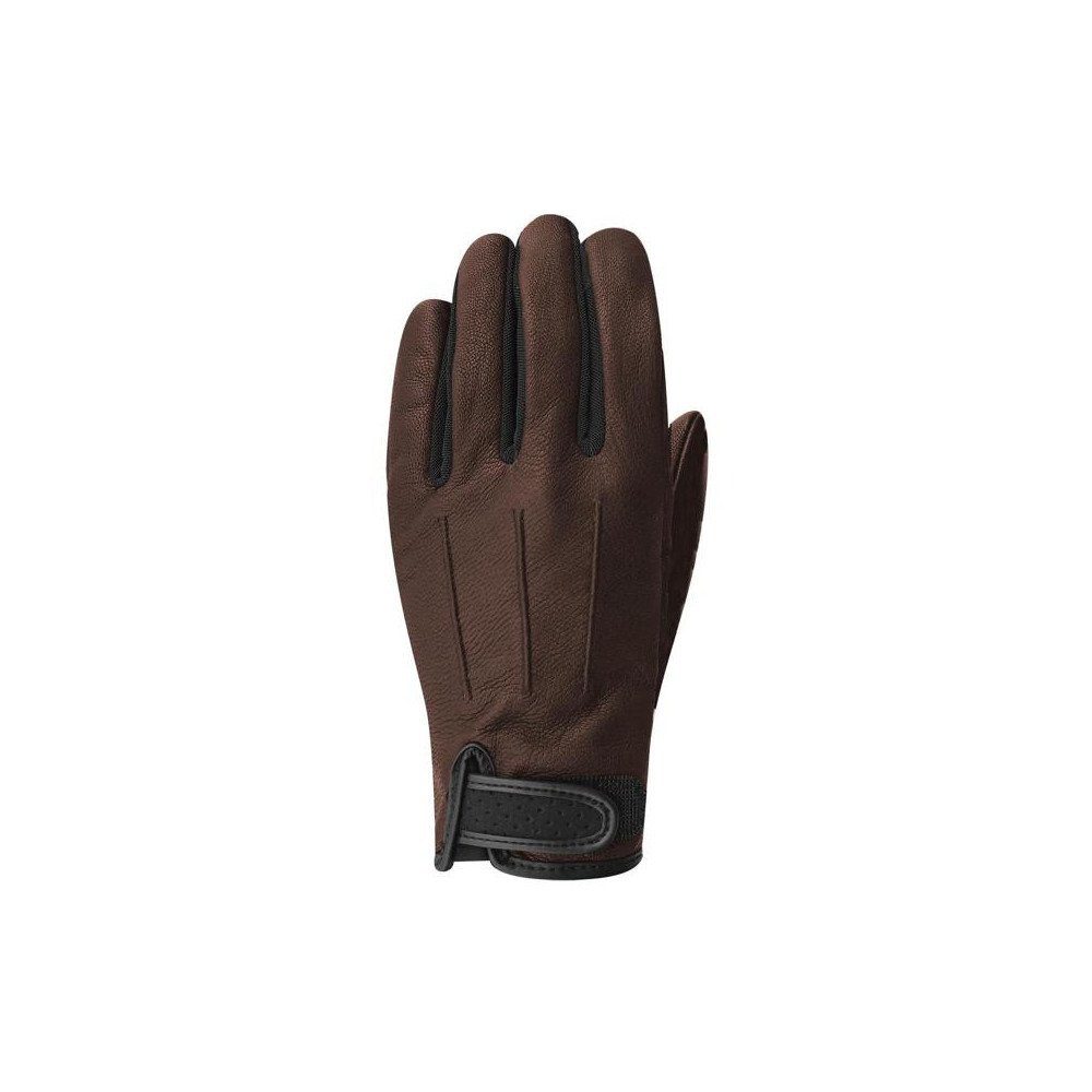 Men’s motorcycle gloves Racer Mayfield 2 XS summer goat leather CE brown New