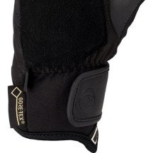 Women’s motorcycle gloves Bering Eksel Gore-Tex size L mid-season goatskin leather Softshell CE black New