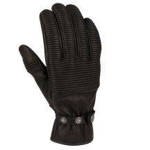 Guantes de moto Segura Roxo M para hombre en piel de cabra CE negra a media temporada Nuevo