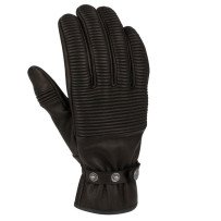 Guantes de moto Segura Roxo M para hombre en piel de cabra CE negra a media temporada Nuevo
