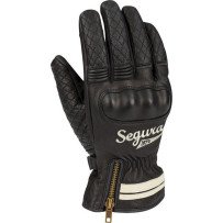 Motorradhandschuhe Herren Segura Pedro L Winter Ziegenleder wasserdichte Membran CE schwarz Neu