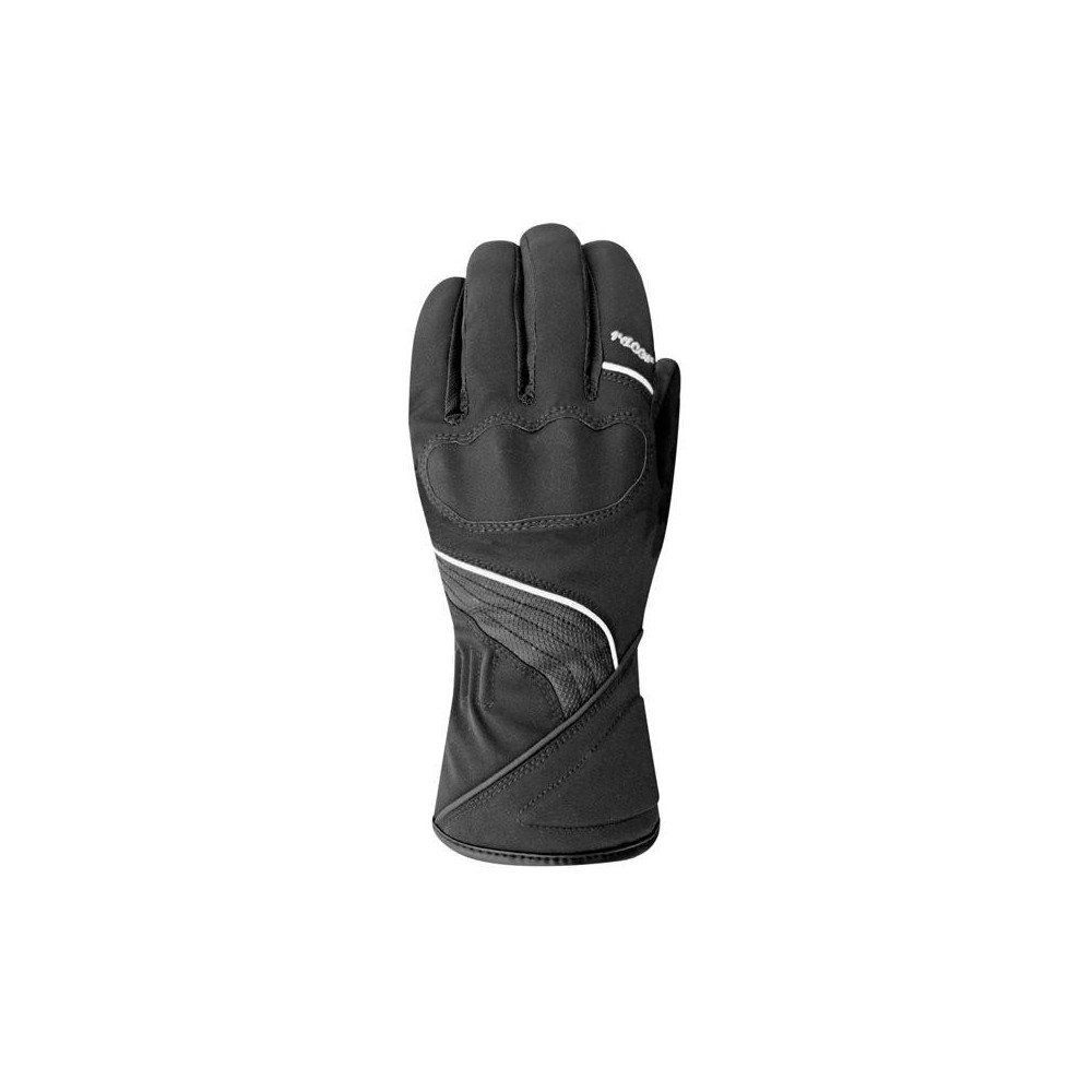 Guantes moto mujer Racer Sierra L invierno nylon piel cabra Polymax Fiberfill Ergoflex CE negro Nuevo