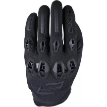 Guantes de moto para hombre Five Stunt Evo 2 XL verano piel de cabra AirgoProtech ErgoProtech CE negro A estrenar