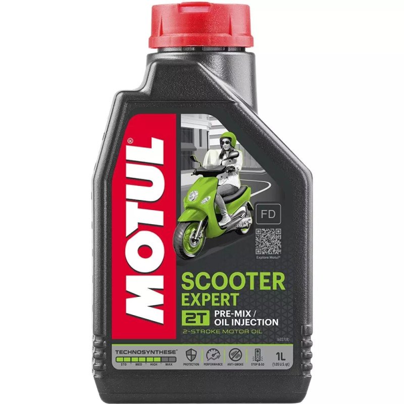 Motul-Motoröl Scooter Expert 2T 1 l Vormischung für Rollereinspritzung