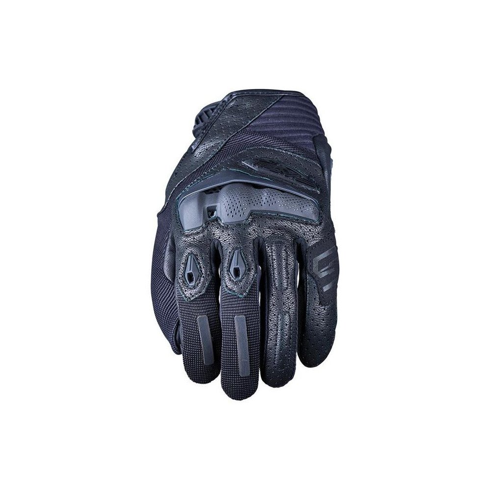 Five RS1 2XL guantes de moto de media temporada para hombre en piel de cabra perforada AirgoProtech ErgoProtech CE negro A estre
