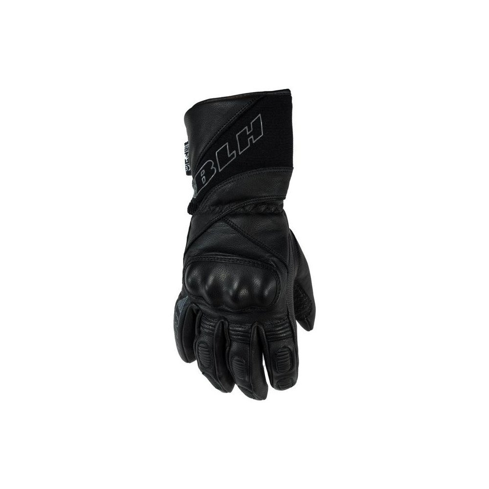 Women’s motorcycle gloves BLH Be Arctic Lady XS winter goatskin leather Hipora Thinsulate carbon CE black New