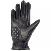 Women's motorcycle gloves Bering Lady Zack XS summer vintage cowhide leather CE black New