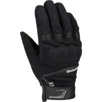 Gants moto femme Bering Lady Borneo XS mi-saison Spandex Néoprène membrane étanche CE noir Neufs
