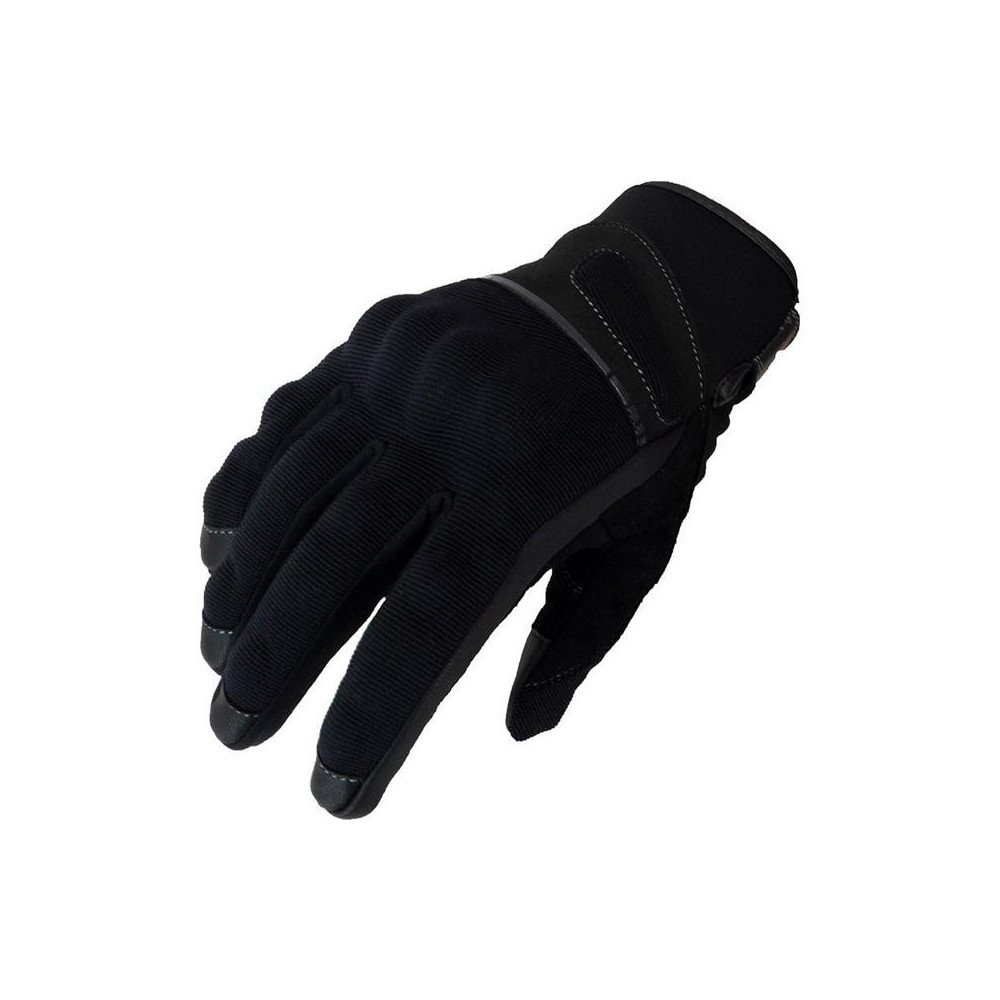 Guantes de moto para hombre «BLH» Be Fresh 2 S de verano, de malla y cuero, con deslizador CE, negros, nuevos