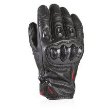 Harisson Striker Evo S mediados de temporada negro perforado de cuero de carreras CE guantes de moto para los hombres Nuevo