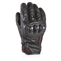 Harisson Striker Evo S mediados de temporada negro perforado de cuero de carreras CE guantes de moto para los hombres Nuevo