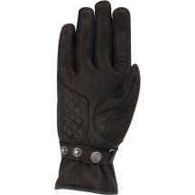 Segura Rita Crystal M guantes moto mujer media temporada piel cabra Lycra membrana impermeable CE negro A estrenar
