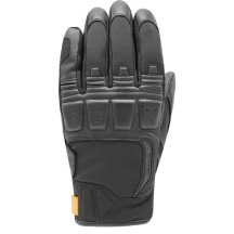 Motorradhandschuhe Herren Racer Ronin Winter M Winter Softshell Ziegenleder Polymax D3O CE schwarz Neu
