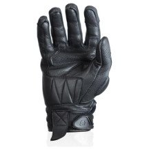 Unisex motorcycle gloves Harisson Spy Pro M summer cowhide leather CE black New