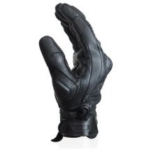 Harisson Spy Pro M verano cuero negro unisex moto guantes CE Nuevo
