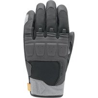 Motorradhandschuhe Herren Racer Ronin Winter 2XL Winter Softshell Ziegenleder Polymax D3O CE grau/schwarz Neu