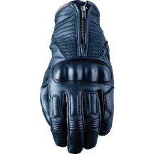 Men’s motorcycle gloves Five Kansas WP 3XL mid-season goatskin leather 5-DryTech CE slider black New