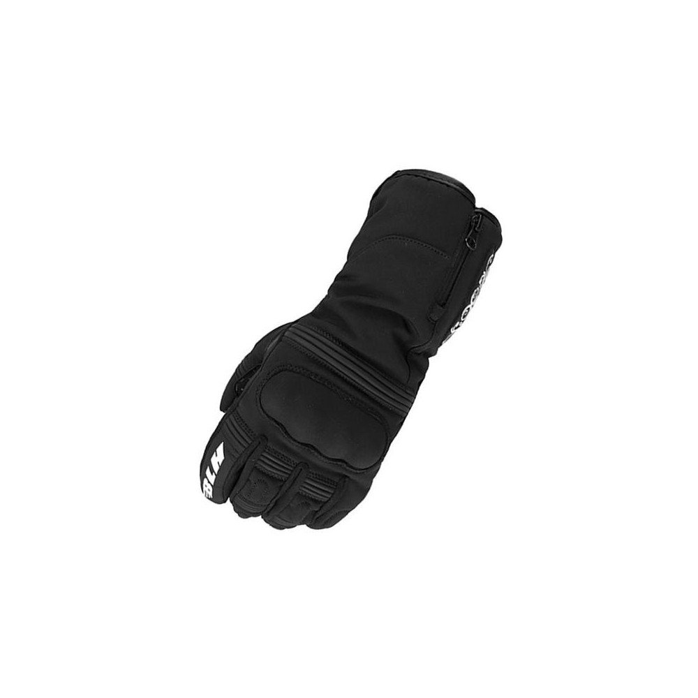 Gants moto femme BLH Lady Be Freeze XL hiver Softshell cuir chèvre Hipora Thinsulate CE noir/blanc Neufs