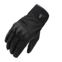 Guantes de moto para hombre Be Urban WP 2XL deBLH, de piel de cabra Hipora, homologados CE, en color negro/gris, nuevos