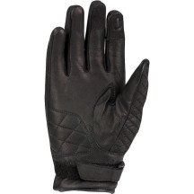 Segura Lady Jay XS guantes moto mujer media temporada piel cabra membrana impermeable guata vintage CE negro Nuevo