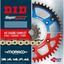 Kit Chaine DID 107039962 Suzuki GSF600 Bandit 530 VX3 1995-1999