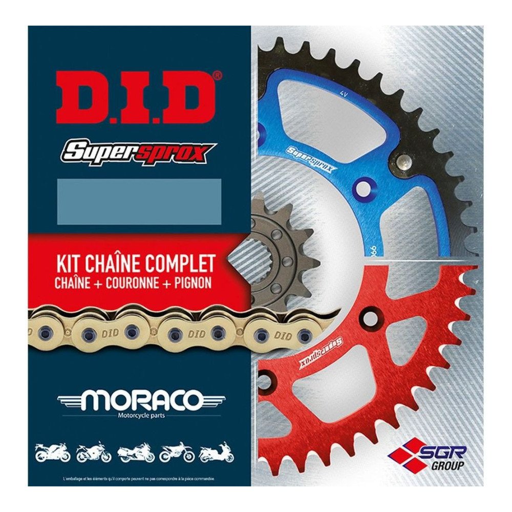 Kit de cadenaDID. 107039962 Suzuki GSF600 Bandit 530 VX3 1995-1999