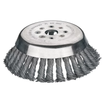 Tête brosse conique métallique 180 mm débroussailleuse 1615624
