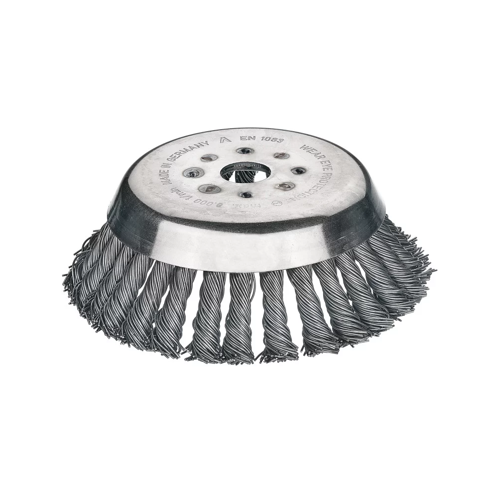 Tête brosse conique métallique 180 mm débroussailleuse 1615624