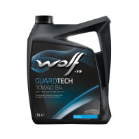 Aceite de motor para cocheWolfGuardTech 10W40 B4 semisintético 5L
