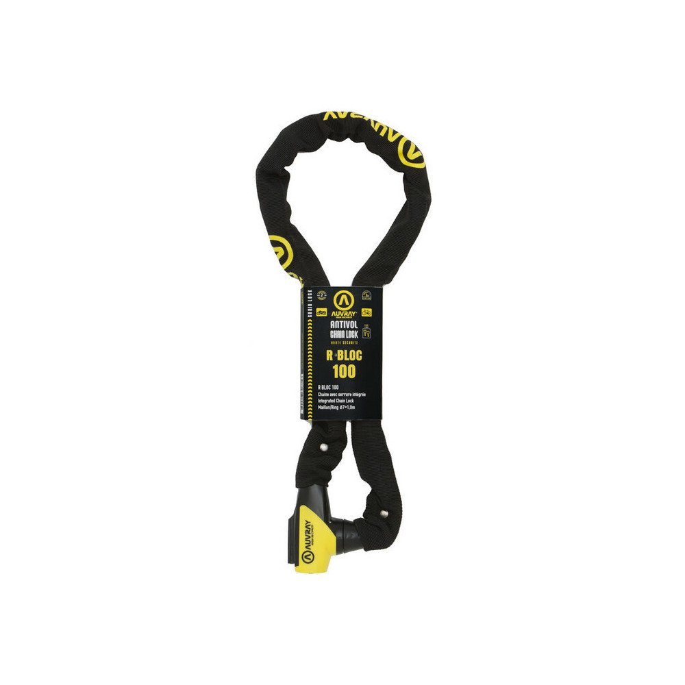 Antivol Vélo AUVRAY RBL100AUV07 Chaîne R-Bloc 100 D7 100cm