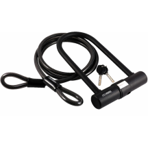 Antivol U GREEN RIDERS TY310-1 Arceau 17,4 mm + Câble 1,5 m