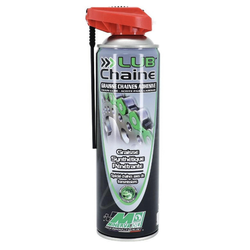 Minerva Oil Lube Chain Adhesive Synthetic Penetrating Chain Grease
