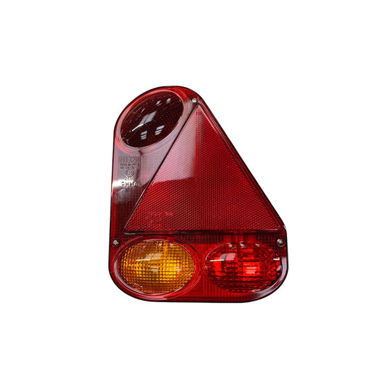 arrièreight, rightRADEX2900 multifunction 12V triangle trailer