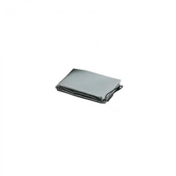 Trigano, 170 x 124 cm, 450 g/m² PVC flat gray trailer tarp with bungee cord