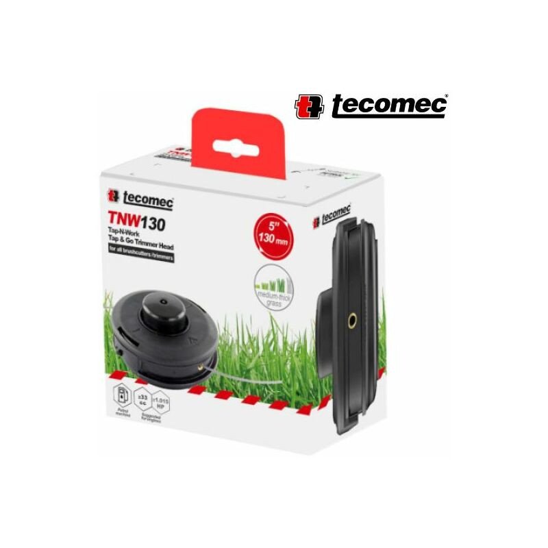 Cabezal universal para desbrozadoraTecomec Tap’n Work TNW130 130 mm