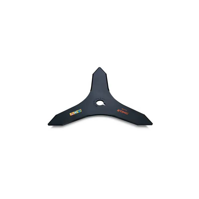 Cuchilla para taladroSTIHL, 3 dientes de acero, 250 mm, diámetro interior 25,4 mm.