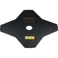 Kräutermesser „STIHL“ 4 Zähne Stahl 230 mm Bohrung 25,4 mm NEU