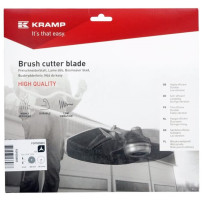 Lame KRAMP 3 dents 300 mm alésage 1 pouce débroussailleuse NEUVE